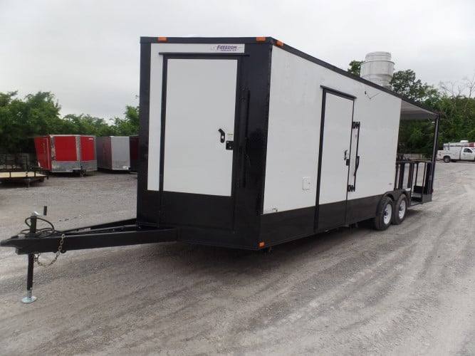 713-8.5-x-24-concession-white-bbq-event-catering-food-trailer-26.jpg 8.5' x 24' Concession White BBQ Event Catering Food Trailer