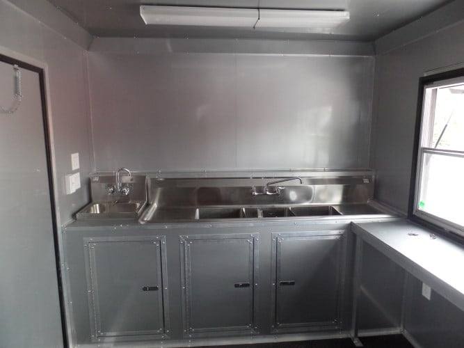 713-8.5-x-24-concession-white-bbq-event-catering-food-trailer-3.jpg 8.5' x 24' Concession White BBQ Event Catering Food Trailer