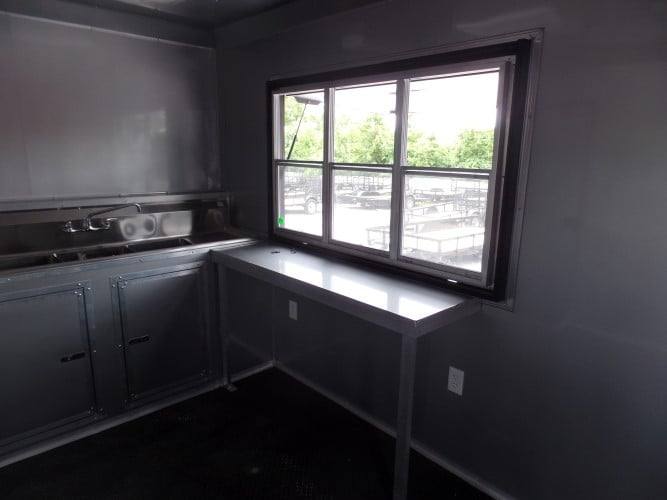 713-8.5-x-24-concession-white-bbq-event-catering-food-trailer-8.jpg 8.5' x 24' Concession White BBQ Event Catering Food Trailer