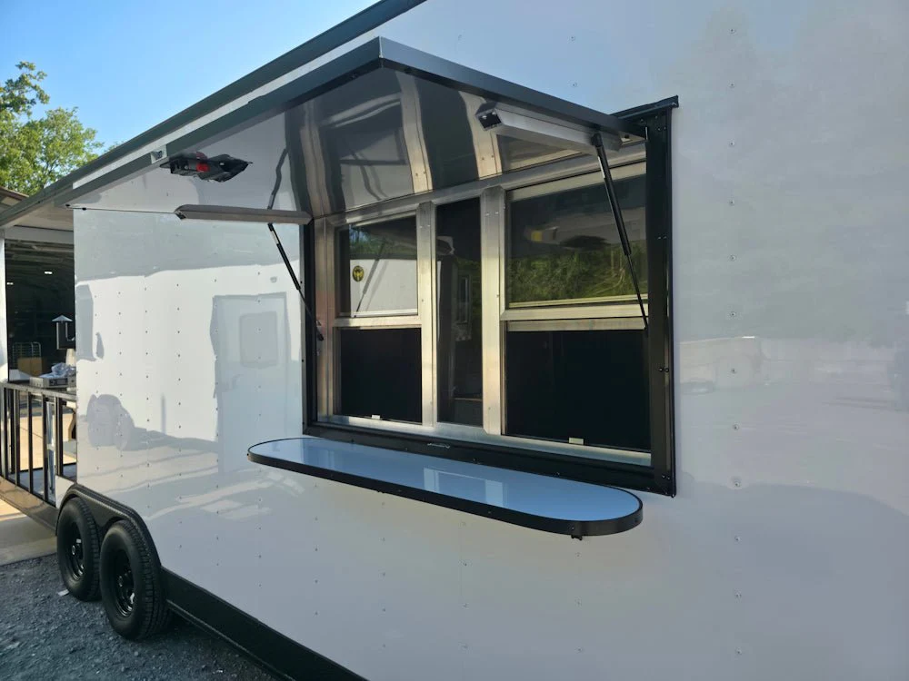 8.5' X 24' Custom Concession Trailer BBQ Competition and Event Catering