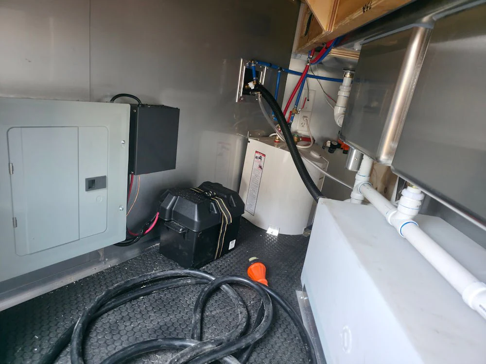 8.5' X 24' Custom Concession Trailer BBQ Competition and Event Catering