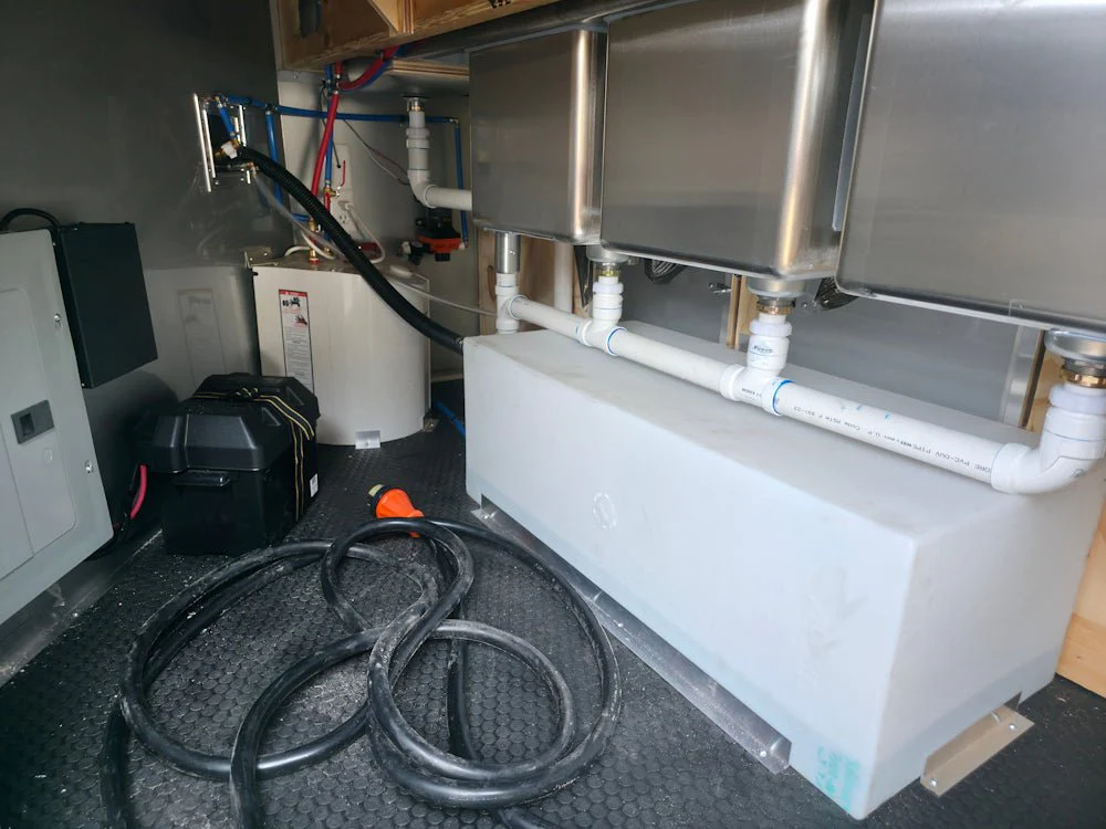 8.5' X 24' Custom Concession Trailer BBQ Competition and Event Catering