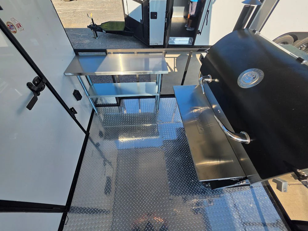8.5' X 24' Custom Concession Trailer BBQ Competition and Event Catering
