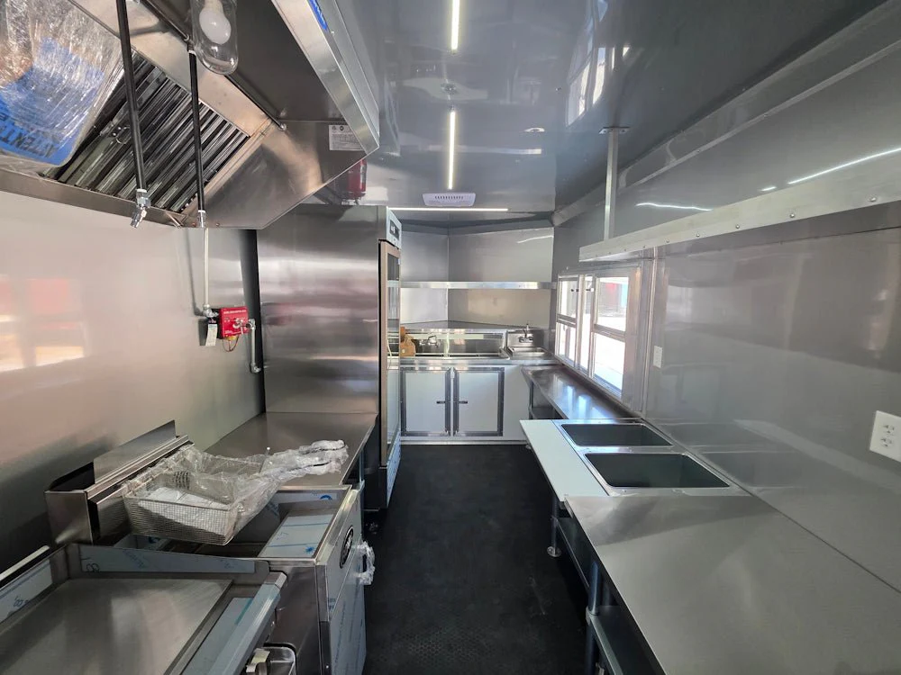 8.5' X 24' Custom Concession Trailer BBQ Competition and Event Catering