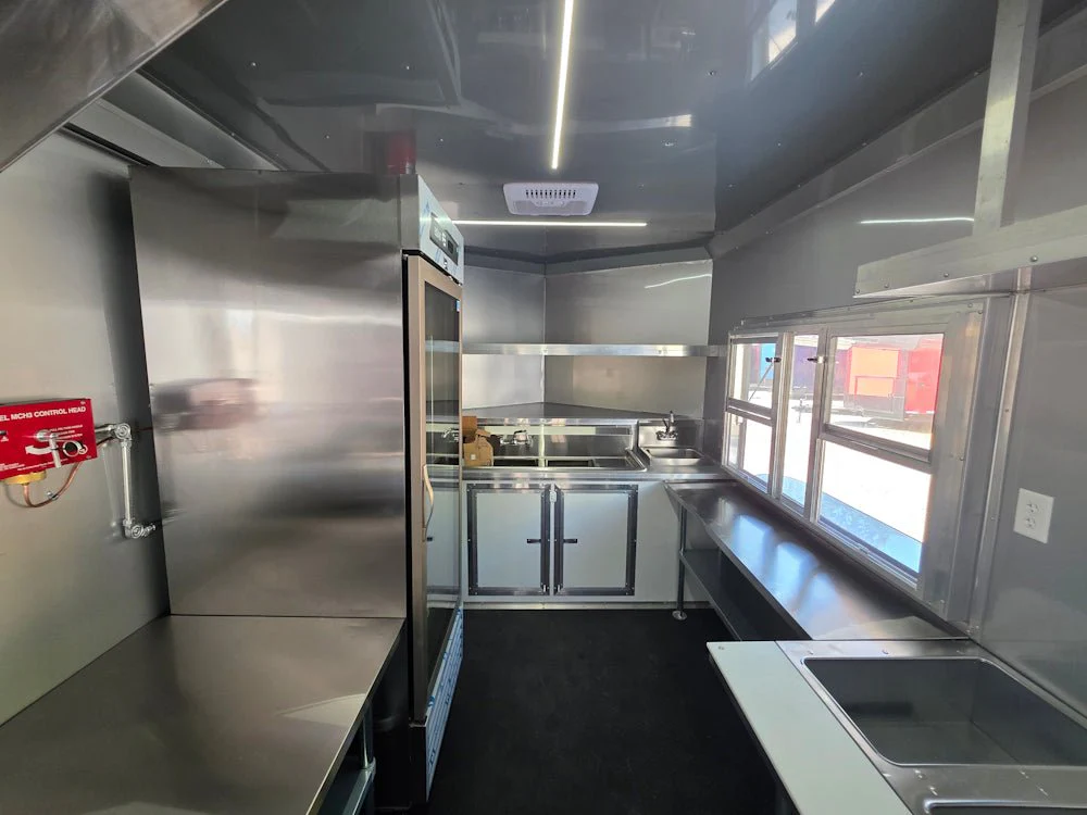 8.5' X 24' Custom Concession Trailer BBQ Competition and Event Catering