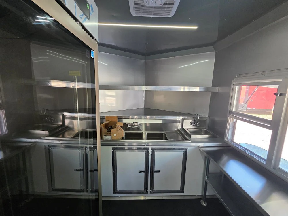 8.5' X 24' Custom Concession Trailer BBQ Competition and Event Catering