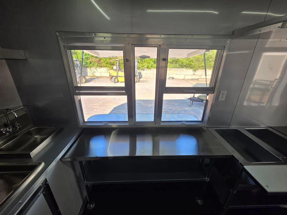 8.5' X 24' Custom Concession Trailer BBQ Competition and Event Catering