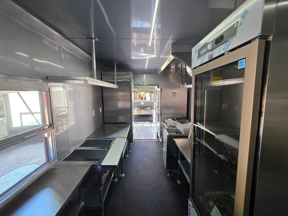 8.5' X 24' Custom Concession Trailer BBQ Competition and Event Catering