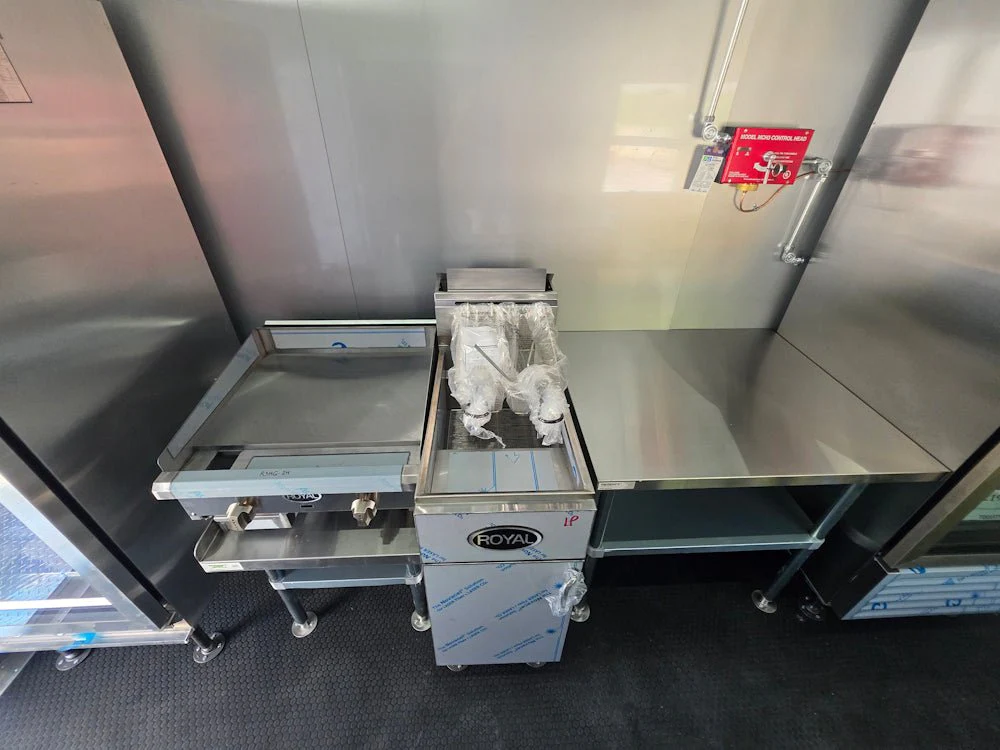 8.5' X 24' Custom Concession Trailer BBQ Competition and Event Catering