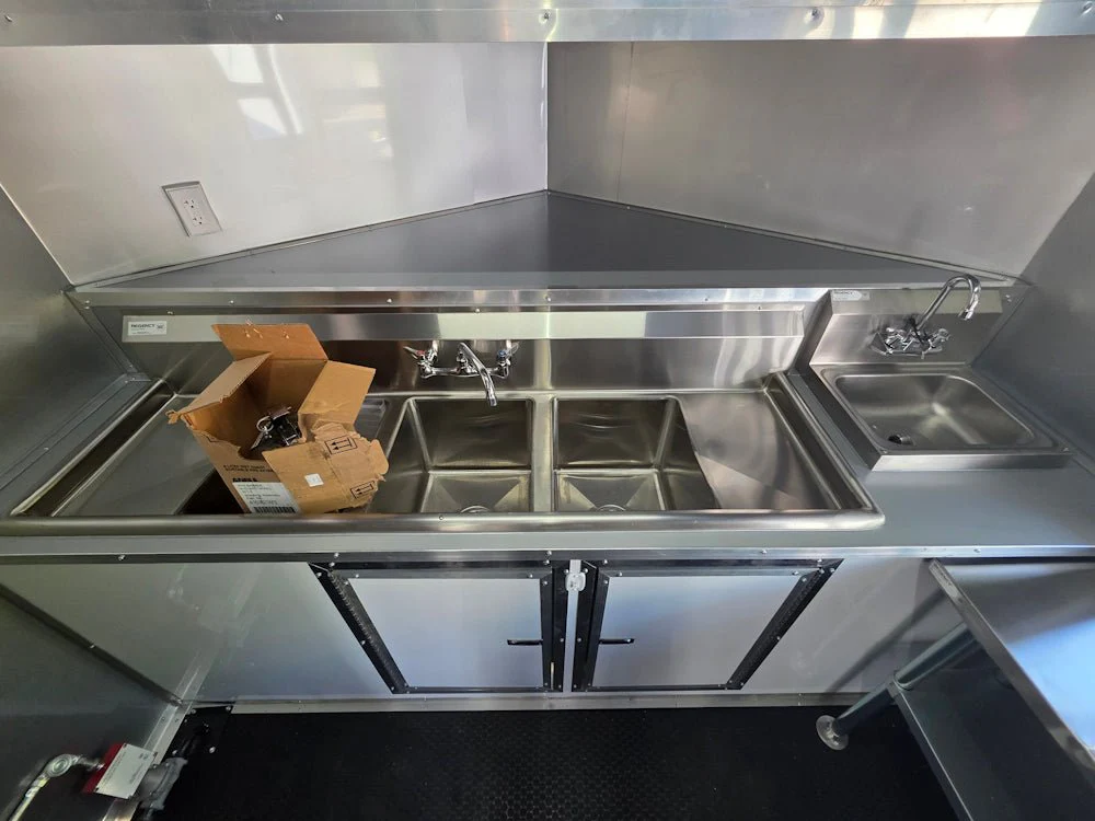 8.5' X 24' Custom Concession Trailer BBQ Competition and Event Catering