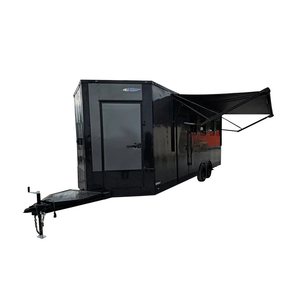 717-8.5-x-24-custom-enclosed-dressing-room-trailer-1.webp 8.5' X 24' Custom Enclosed Dressing Room Trailer