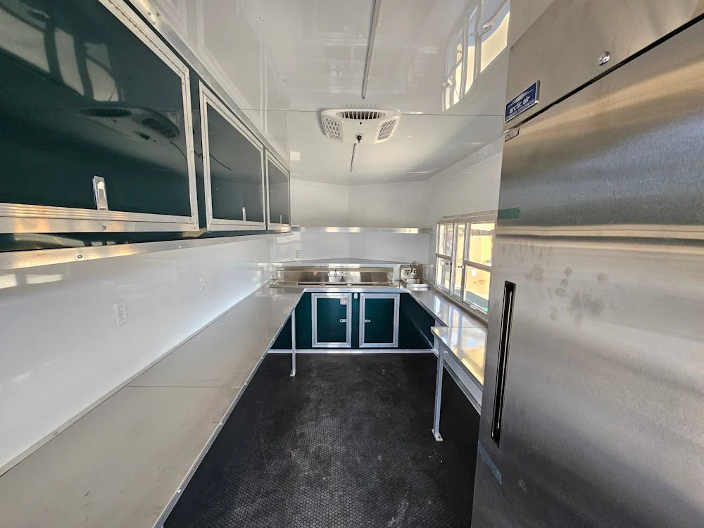 719-8.5-x-24-emerald-green-concession-trailer-bbq-event-catering-19.webp 8.5' X 24' Emerald Green Concession Trailer BBQ Event Catering