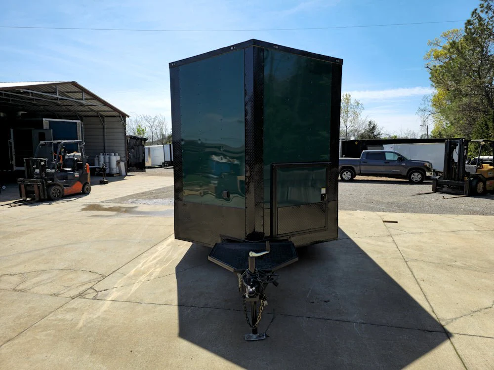 719-8.5-x-24-emerald-green-concession-trailer-bbq-event-catering-2.webp 8.5' X 24' Emerald Green Concession Trailer BBQ Event Catering
