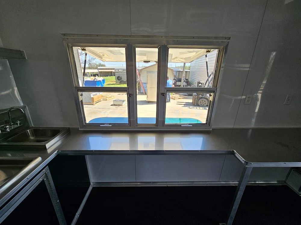 719-8.5-x-24-emerald-green-concession-trailer-bbq-event-catering-21.webp 8.5' X 24' Emerald Green Concession Trailer BBQ Event Catering