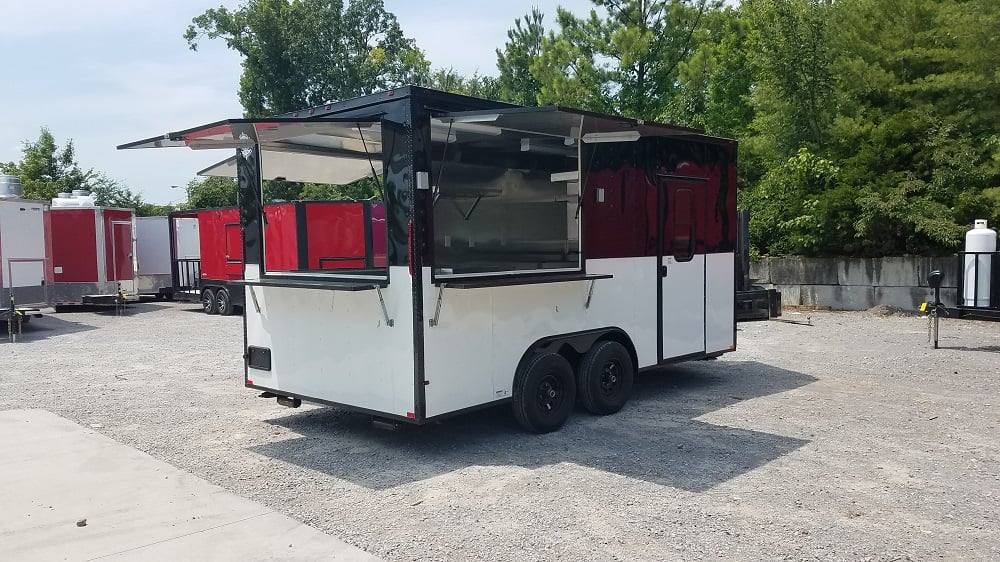 72-8.5-x-16-black-white-food-concession-event-trailer-12.jpg 8.5' x 16' Black & White Food Concession Event Trailer