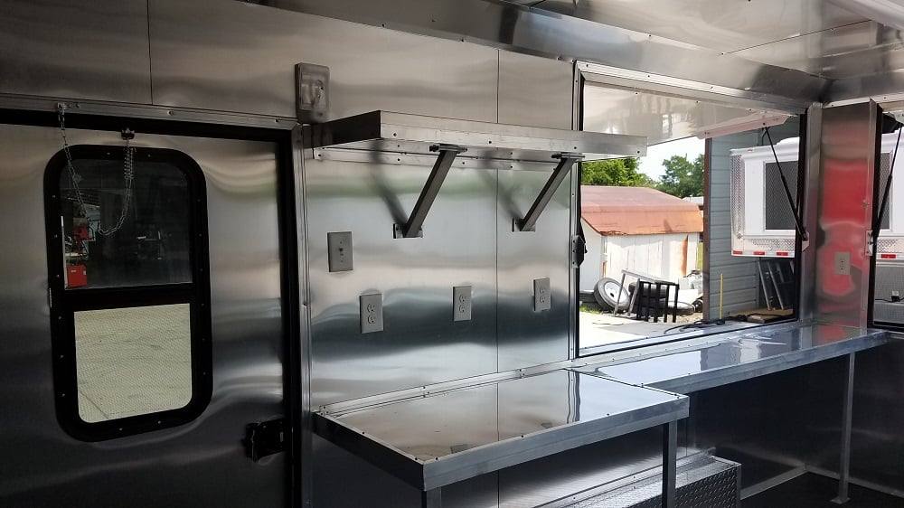 72-8.5-x-16-black-white-food-concession-event-trailer-21.jpg 8.5' x 16' Black & White Food Concession Event Trailer