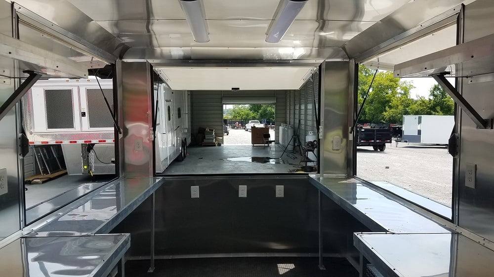72-8.5-x-16-black-white-food-concession-event-trailer-26.jpg 8.5' x 16' Black & White Food Concession Event Trailer
