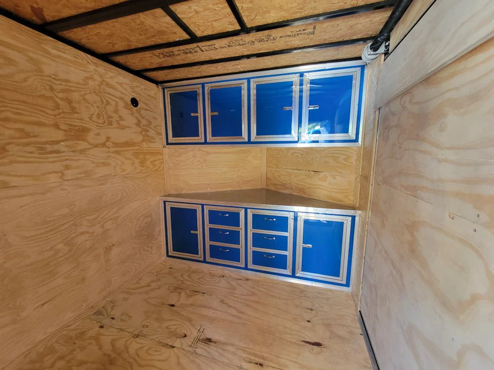 723-8.5-x-24-hybrid-cobalt-blue-with-blackout-trim-and-16-covered-porch-9.webp 8.5' X 24' Hybrid Cobalt Blue With Blackout Trim and 16' Covered Porch