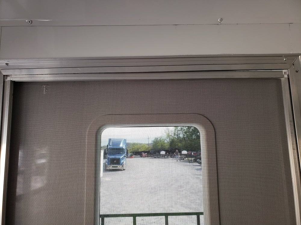 725-8.5-x-24-lime-green-bbq-porch-concession-trailer-with-restroom-13.jpg 8.5' x 24' Lime Green BBQ Porch Concession Trailer with Restroom