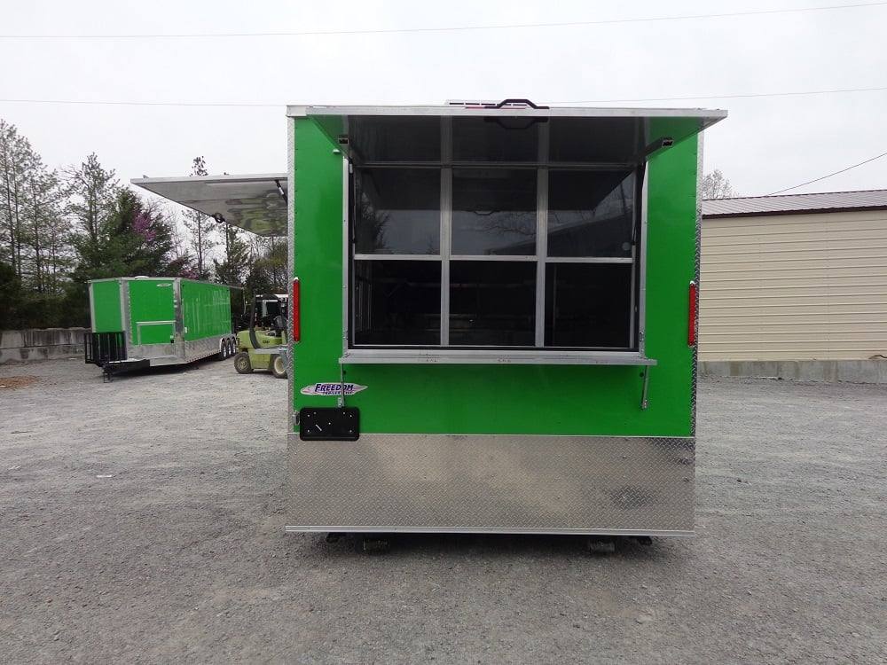 728-8.5-x-24-lime-green-concession-food-trailer-8.jpg 8.5' x 24' Lime Green Concession Food Trailer