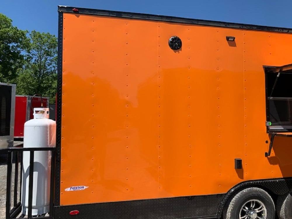 729-8.5-x-24-orange-concession-food-trailer-with-restroom-14.jpg 8.5' x 24' Orange Concession Food Trailer with Restroom