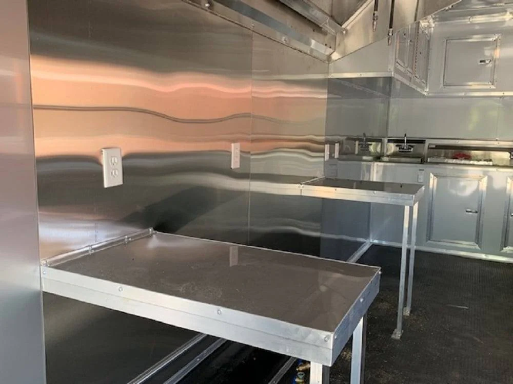 729-8.5-x-24-orange-concession-food-trailer-with-restroom-2.webp 8.5' x 24' Orange Concession Food Trailer with Restroom