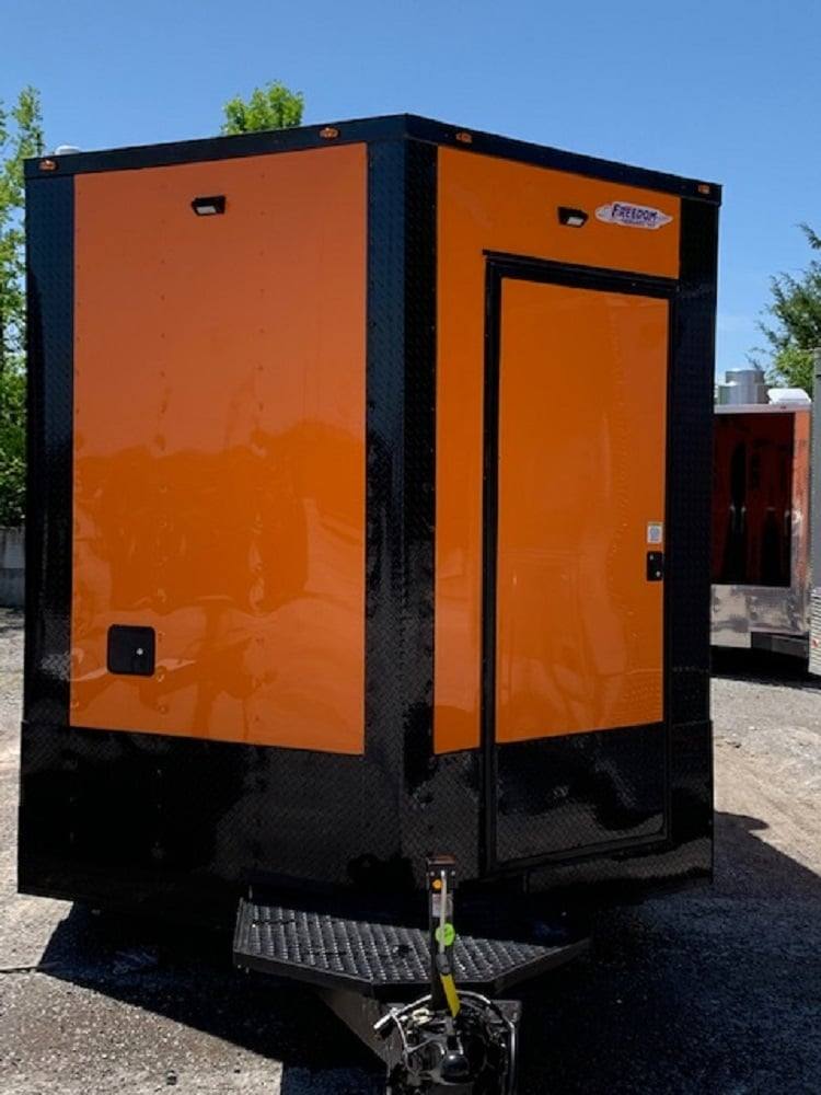 729-8.5-x-24-orange-concession-food-trailer-with-restroom-21.jpg 8.5' x 24' Orange Concession Food Trailer with Restroom