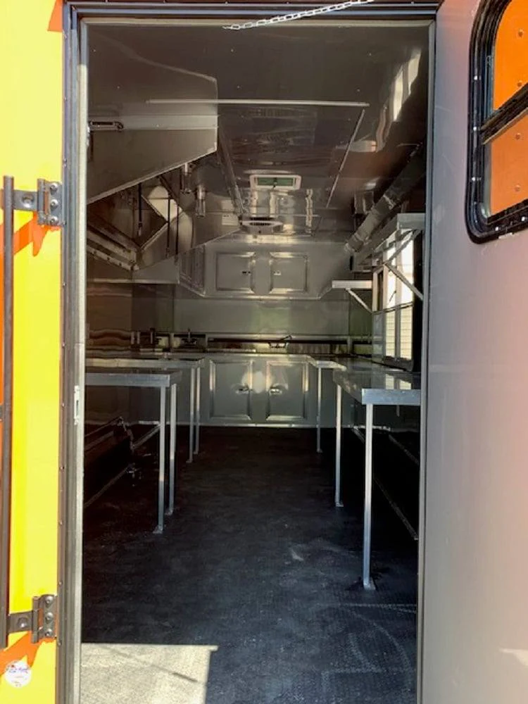 729-8.5-x-24-orange-concession-food-trailer-with-restroom-6.webp 8.5' x 24' Orange Concession Food Trailer with Restroom
