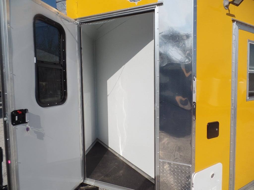 731-8.5-x-24-penske-yellow-concession-food-trailer-28.jpg 8.5' x 24' Penske Yellow Concession Food Trailer