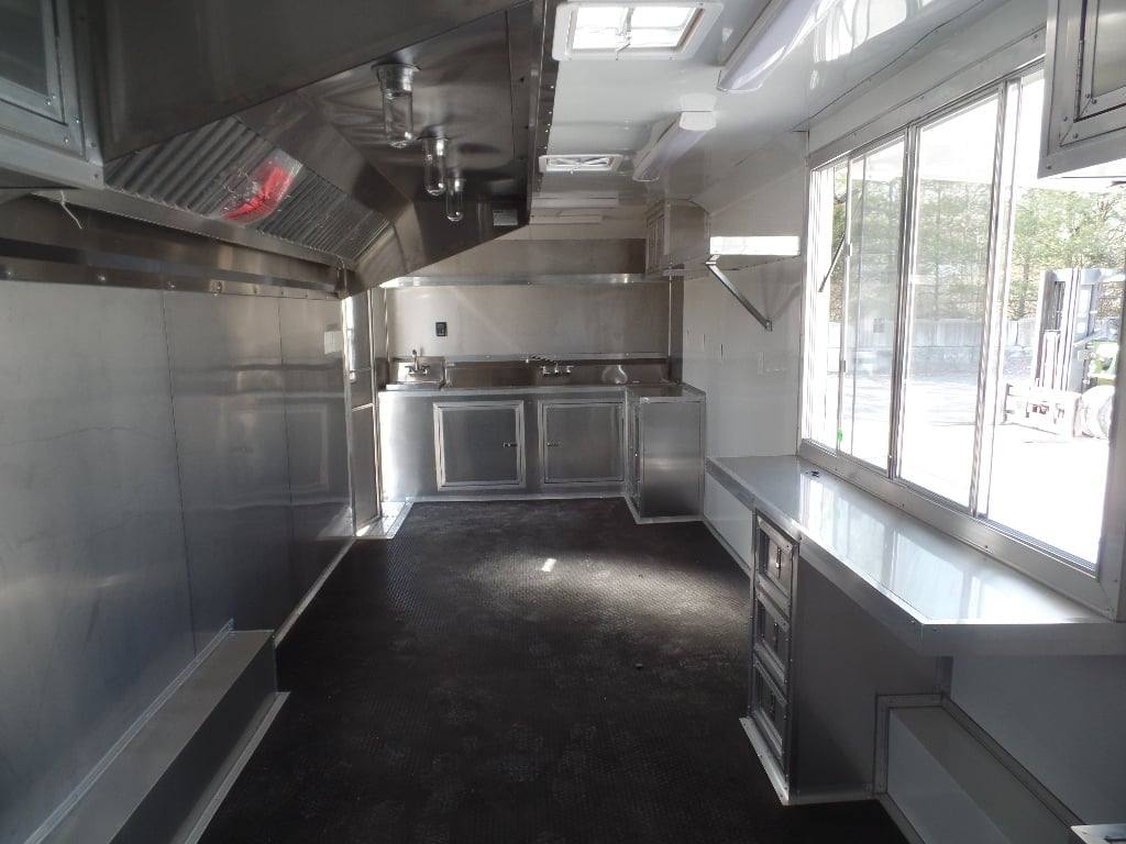731-8.5-x-24-penske-yellow-concession-food-trailer-7.jpg 8.5' x 24' Penske Yellow Concession Food Trailer