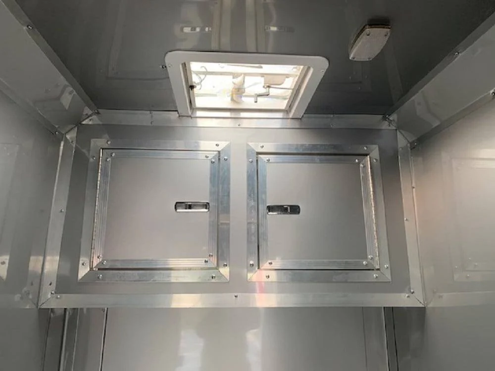 8.5' x 24' Penske Yellow Concession Food Trailer with Restroom