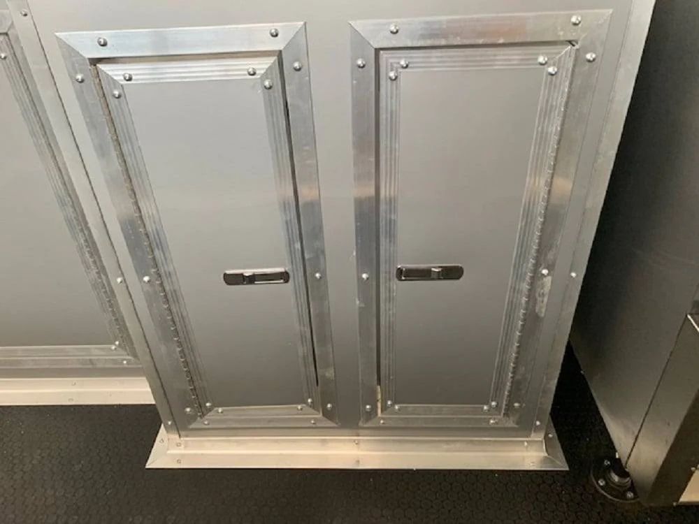 8.5' x 24' Penske Yellow Concession Food Trailer with Restroom