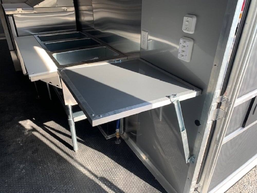 733-8.5-x-24-penske-yellow-concession-food-trailer-with-restroom-and-appliances-22.jpg 8.5' x 24' Penske Yellow Concession Food Trailer with Restroom and Appliances