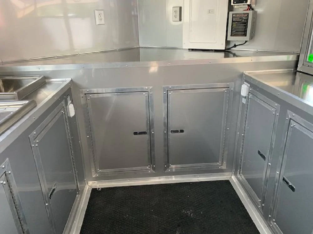 733-8.5-x-24-penske-yellow-concession-food-trailer-with-restroom-and-appliances-30.webp 8.5' x 24' Penske Yellow Concession Food Trailer with Restroom and Appliances
