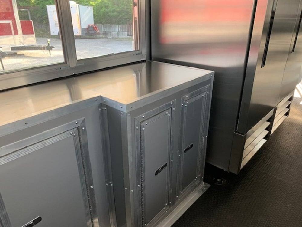 733-8.5-x-24-penske-yellow-concession-food-trailer-with-restroom-and-appliances-35.jpg 8.5' x 24' Penske Yellow Concession Food Trailer with Restroom and Appliances