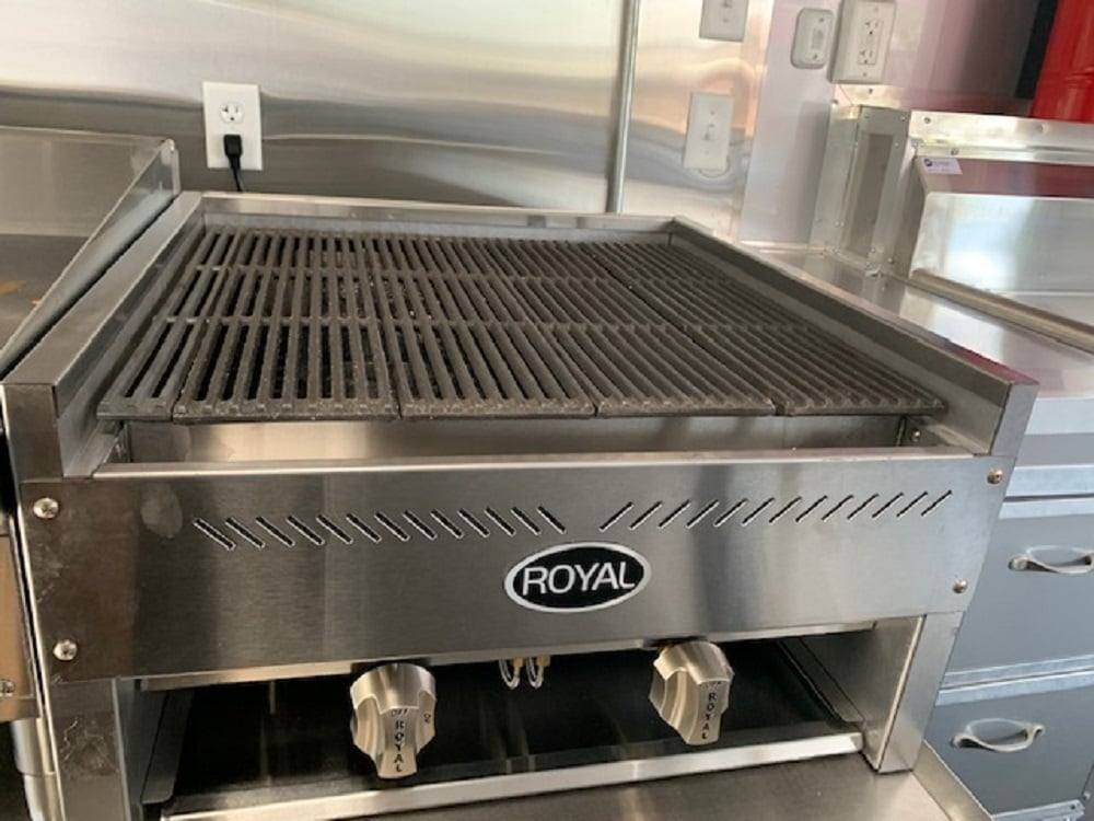 733-8.5-x-24-penske-yellow-concession-food-trailer-with-restroom-and-appliances-9.jpg 8.5' x 24' Penske Yellow Concession Food Trailer with Restroom and Appliances