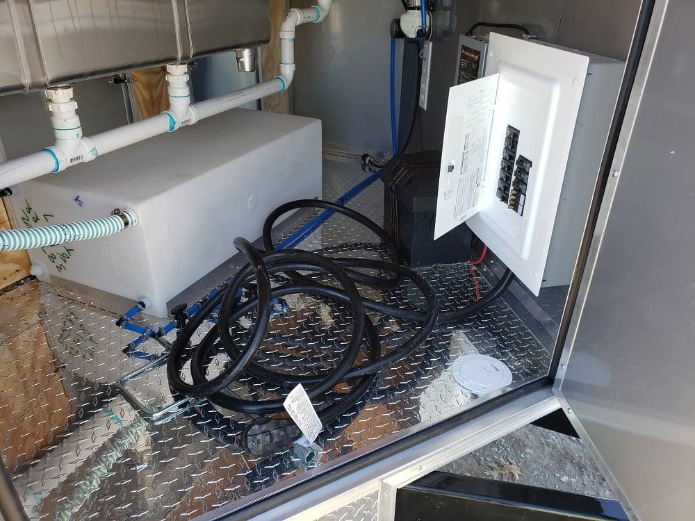 735-8.5-x-24-red-bbq-porch-food-concession-event-trailer-11.jpg 8.5' x 24' Red BBQ Porch Food Concession Event Trailer