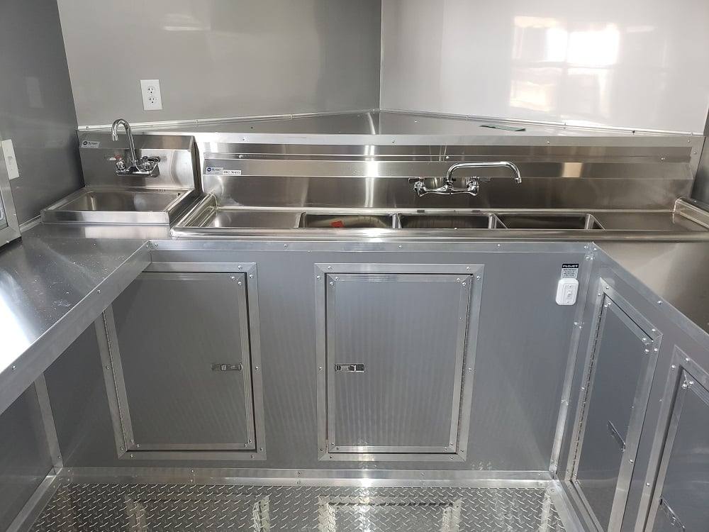 735-8.5-x-24-red-bbq-porch-food-concession-event-trailer-13.jpg 8.5' x 24' Red BBQ Porch Food Concession Event Trailer