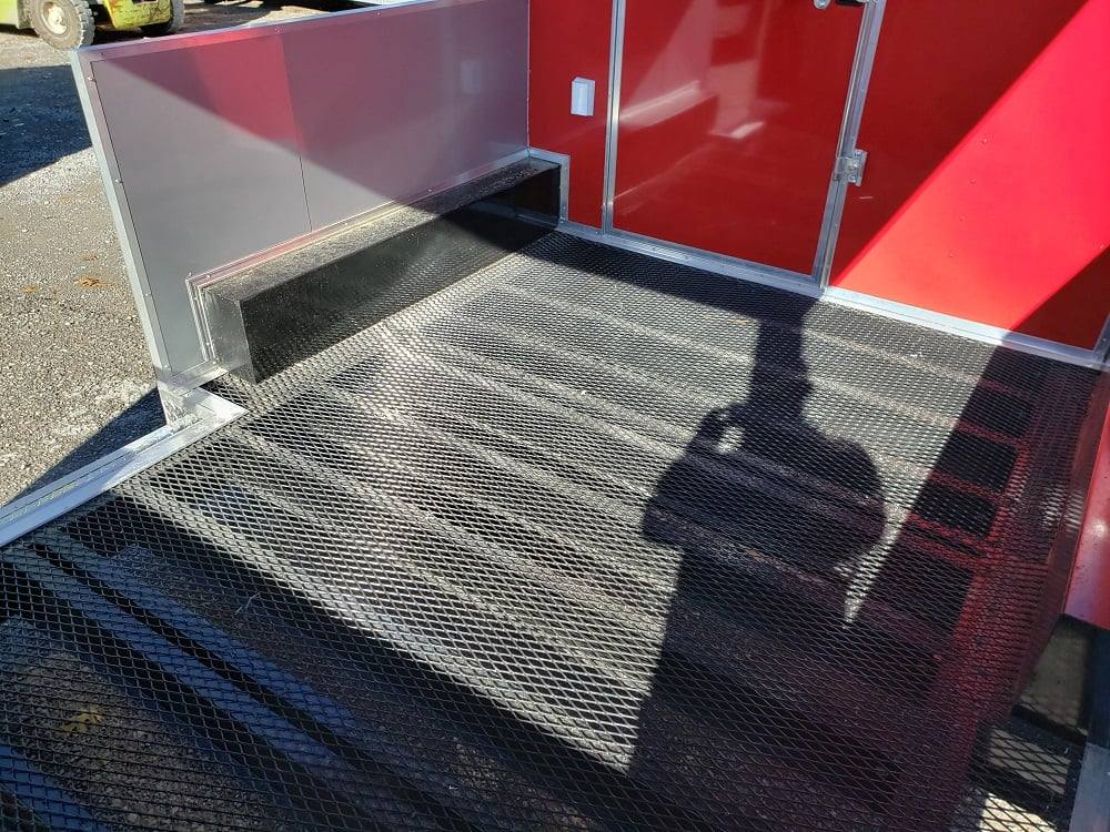 735-8.5-x-24-red-bbq-porch-food-concession-event-trailer-25.jpg 8.5' x 24' Red BBQ Porch Food Concession Event Trailer