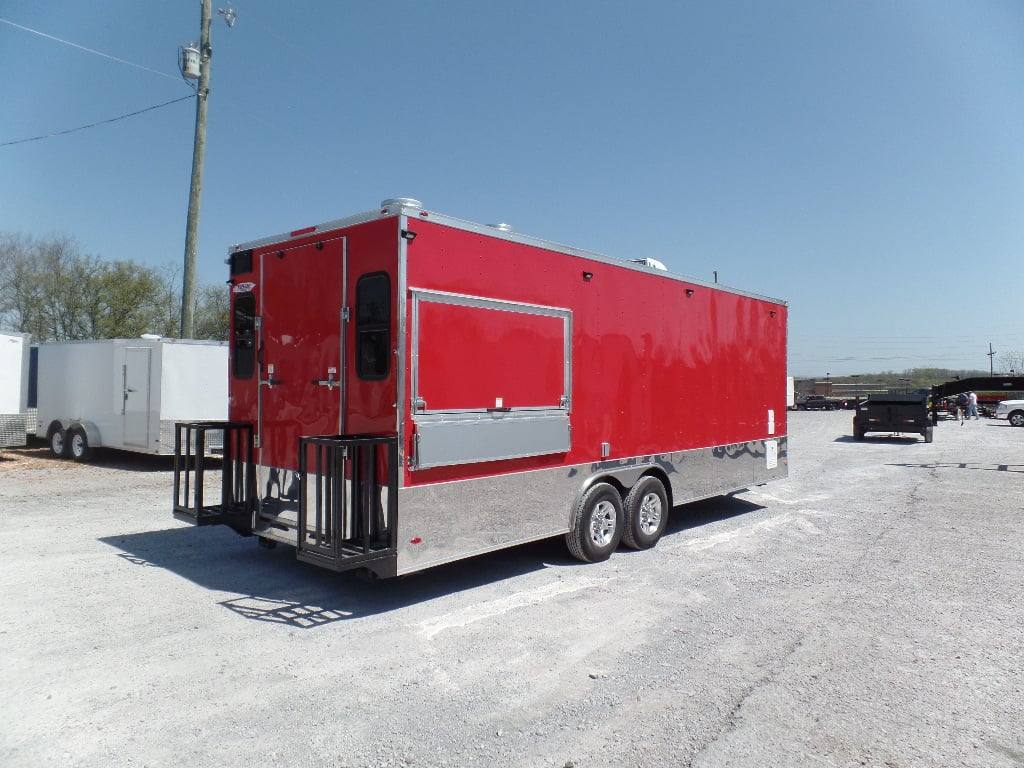 736-8.5-x-24-red-concession-food-trailer-16.jpg 8.5' x 24' Red Concession Food Trailer