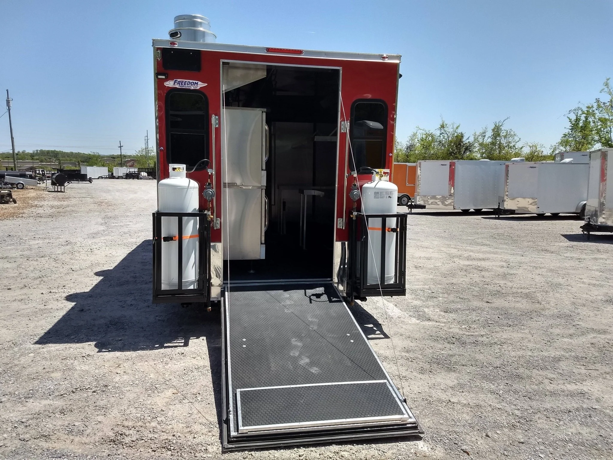 737-8.5-x-24-red-concession-food-trailer-with-appliances-13.webp 8.5' x 24' Red Concession Food Trailer With Appliances
