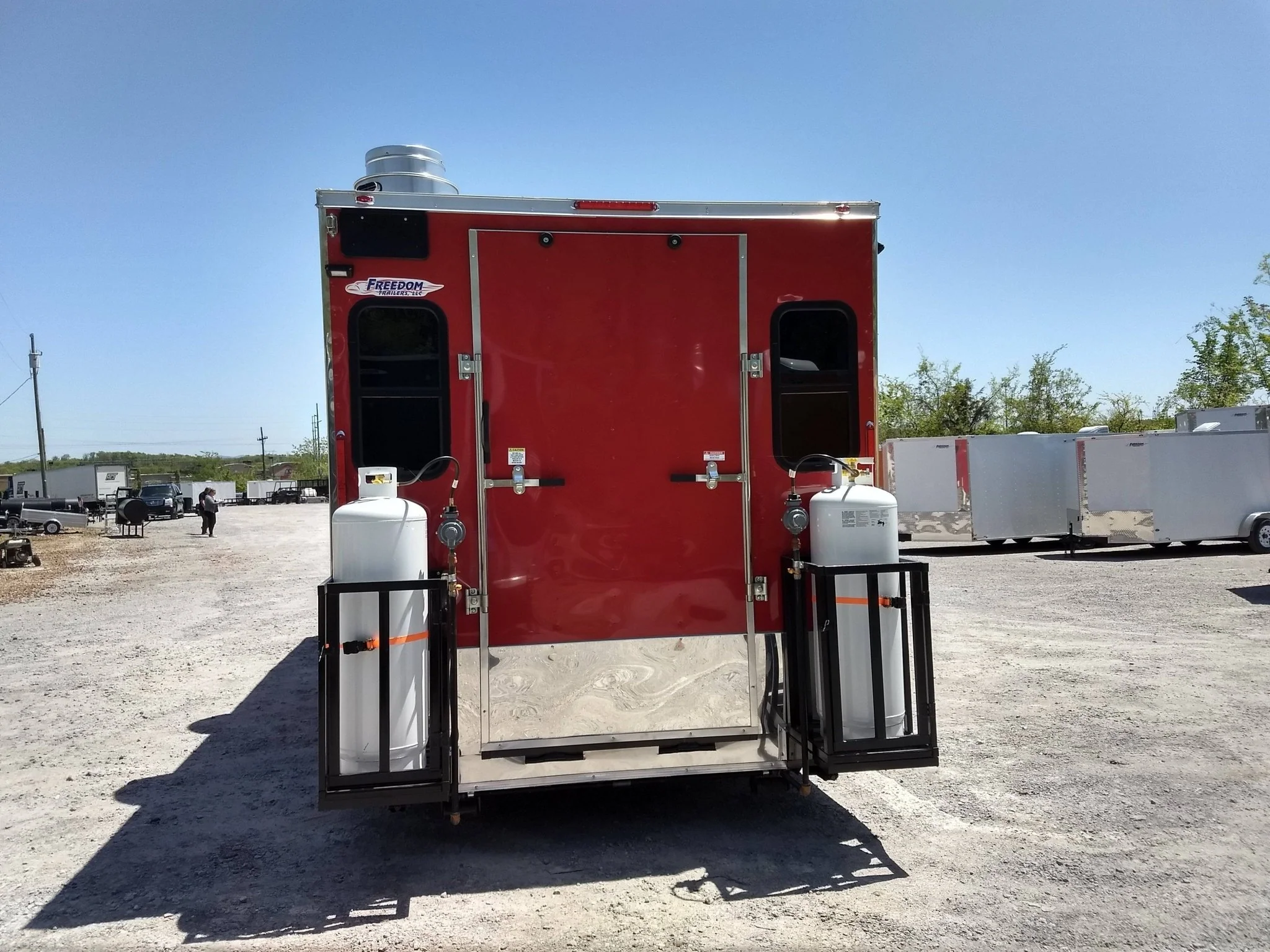 737-8.5-x-24-red-concession-food-trailer-with-appliances-19.webp 8.5' x 24' Red Concession Food Trailer With Appliances