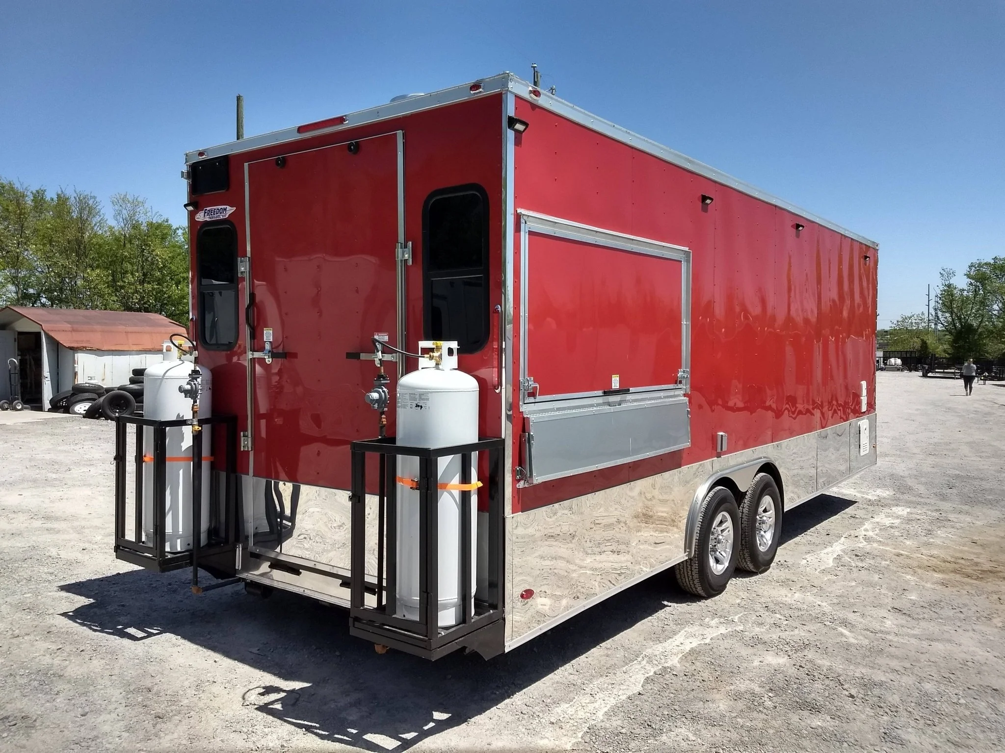737-8.5-x-24-red-concession-food-trailer-with-appliances-29.webp 8.5' x 24' Red Concession Food Trailer With Appliances