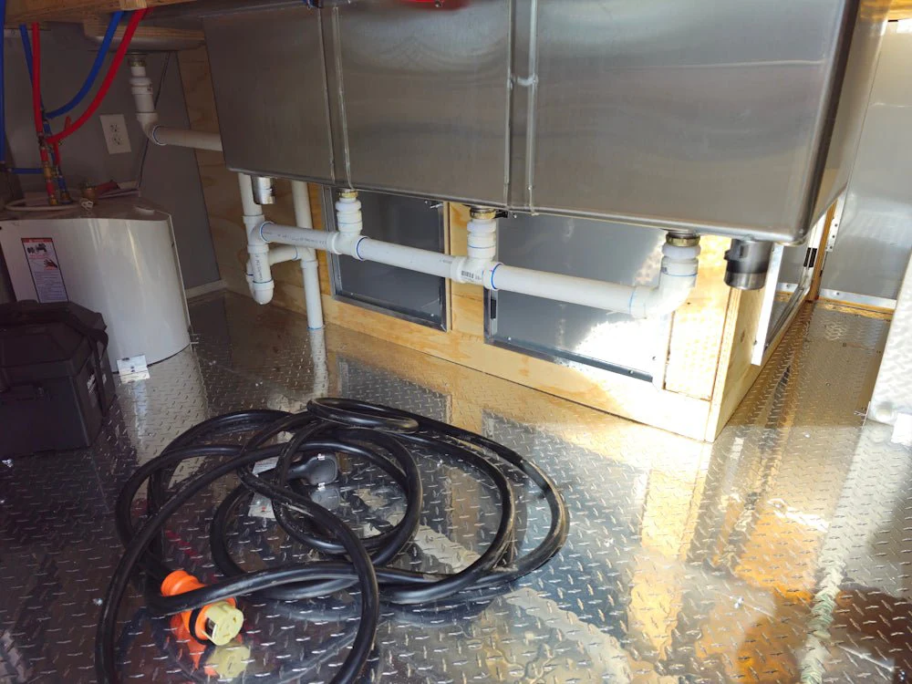 738-8.5-x-24-red-concession-trailer-with-12ft-porch-food-event-catering-4.webp 8.5' X 24' Red Concession Trailer With 12ft Porch Food Event Catering