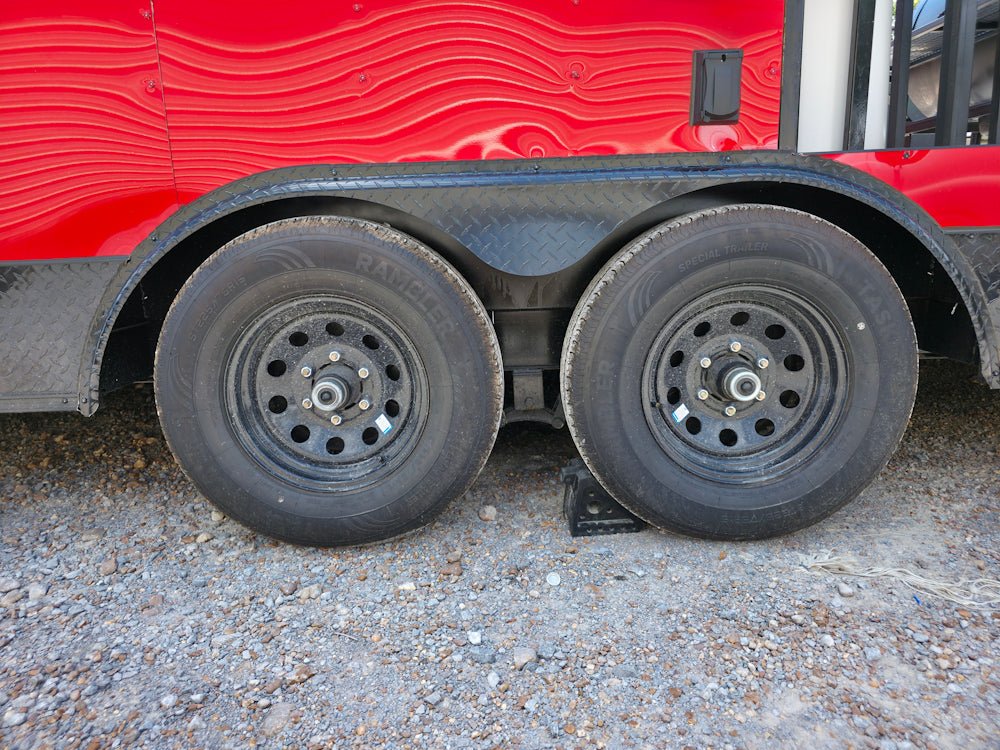739-8.5-x-24-red-with-blackout-bbq-concession-trailer-with-8ft-porch-10.jpg 8.5' X 24' Red With Blackout BBQ Concession Trailer With 8ft Porch