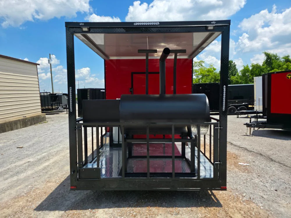 739-8.5-x-24-red-with-blackout-bbq-concession-trailer-with-8ft-porch-12.webp 8.5' X 24' Red With Blackout BBQ Concession Trailer With 8ft Porch