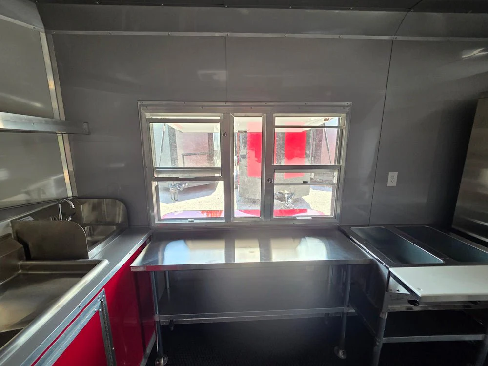 739-8.5-x-24-red-with-blackout-bbq-concession-trailer-with-8ft-porch-27.webp 8.5' X 24' Red With Blackout BBQ Concession Trailer With 8ft Porch