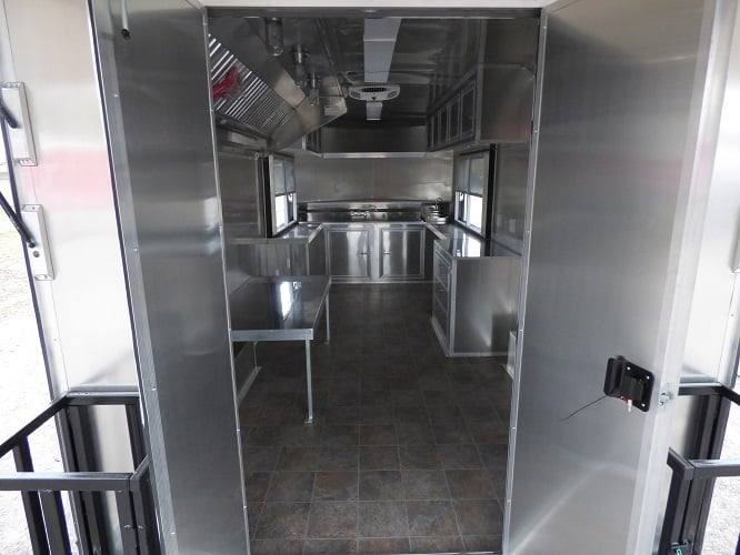 740-8.5-x-24-silver-frost-catering-event-concession-food-trailer-19.jpg 8.5' x 24' Silver Frost Catering Event Concession Food Trailer