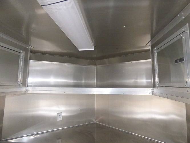 740-8.5-x-24-silver-frost-catering-event-concession-food-trailer-2.jpg 8.5' x 24' Silver Frost Catering Event Concession Food Trailer