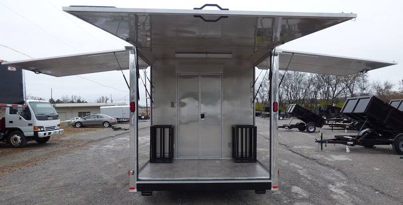 740-8.5-x-24-silver-frost-catering-event-concession-food-trailer-31.jpg 8.5' x 24' Silver Frost Catering Event Concession Food Trailer